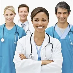 multiple medical staff
